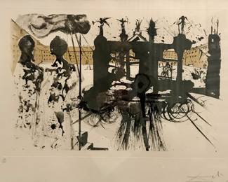 Salvador Dali
Le Portique
etching, 105/250
17.5” x 22.5”
$1500