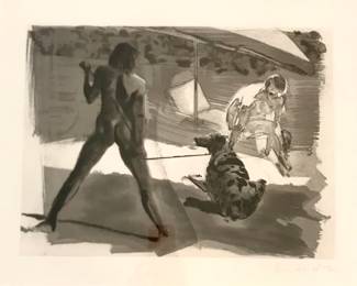 Eric Fischl
Beach
aquatint, 55/100
 image, 12” x 16” 
Parasol Press
$800
