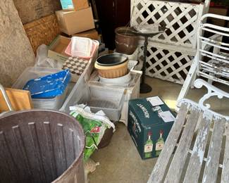 More yard, patio items