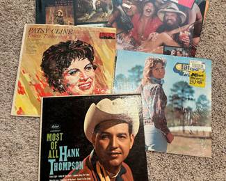 Lots of Vintage Country Vinyl 
