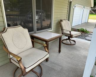More patio furniture