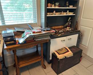 Trunk, parlour table, storage cabinet, Western decor/collectibles