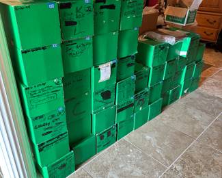 Boxes FULL of 45s - 100s of 45s