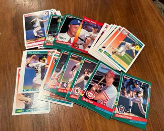 Baseball trading cards