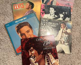 Elvis Presley Vinyl Records 