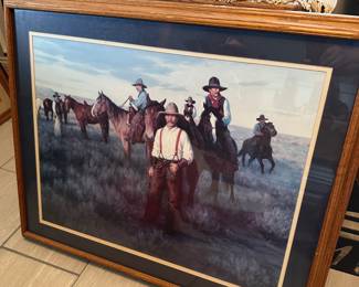 Cowboy Western Print