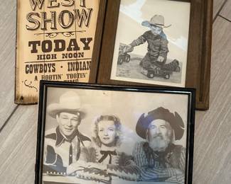 Hopalong Cassidy Photo and Cowboy Collectibles