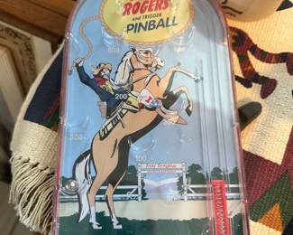 Vintage Roy Rogers Pinball Game 
