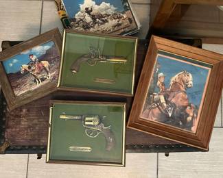 Replica Pistols and Roy Rogers Photos