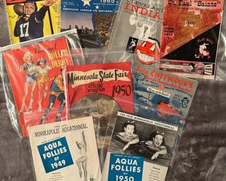 Vintage Sporting Memoriabilia