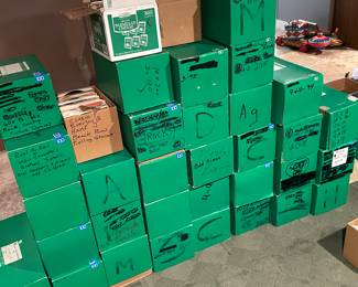 Boxes and Boxes of 45 Records!