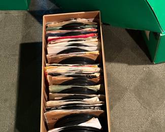 Some 45s have Sleeves, Some Don't