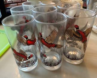 Hazel Atlas Pheasant Glasses
