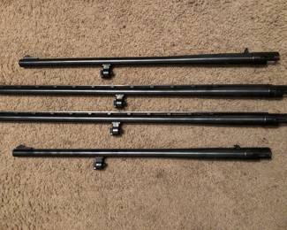 Mossberg 2 3/4” and 3” 12 Gauge Barrels                             2 Slugster and 2 Modified Choke