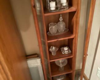 Curio cabinet, decor