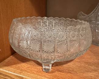 Gorgeous cut glass bowl