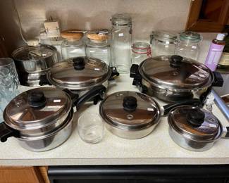 High-quality "Saladmaster" stainless cookware