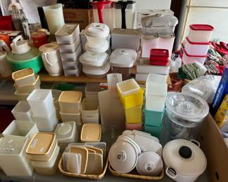 And more Tupperware