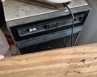 vintage Kenmore trash compactor