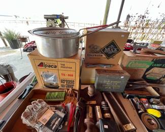 More outdoor cooking supplies