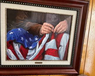 Framed print by Jack E. Dawson "If My People"