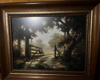 Framed Windberg print