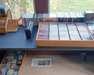 CD's and tapes