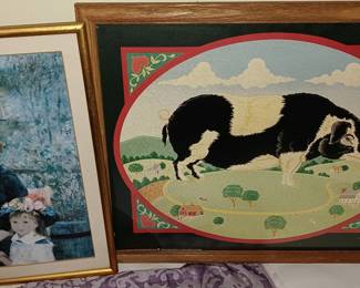 various pieces of art