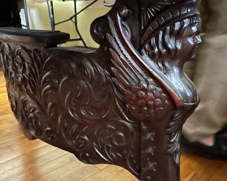 vintage Lions foot table