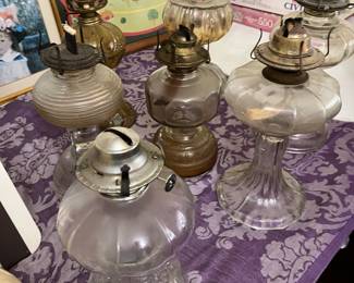 oil lamps