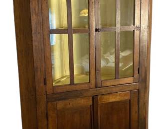 Antique Corner Cupboard 