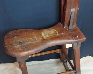 Antique Horse Harness Saddle Maker Bench