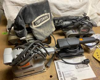 Craftsman And Black Decker Sanders
