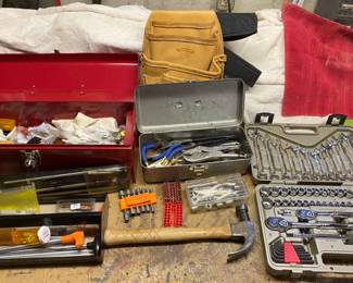 Crescent Tool Set, Tool Box, And More