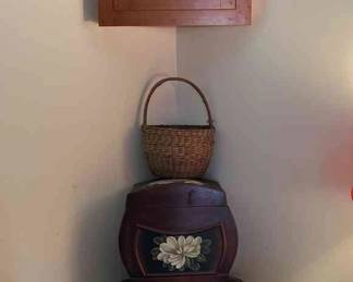 HandCrafted Hanging Corner Cabinet  Nesting Boxes 