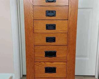 Mission Style Jewelry Cabinet
