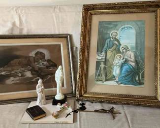 Original Art By J. Steidle Lenox Figurine Of Jesus