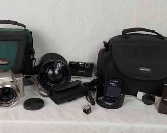 Panasonic Lumix DMCFZ20 Digital Camera With Digital Optics Wideangle Lens And More