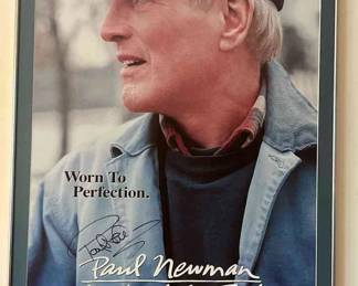 Paul Newman Signed Nobodys Fool Film Poster 