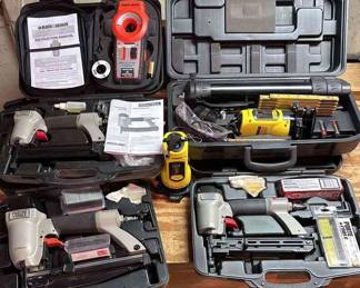 Porter Cable Power Fasteners And Inventek Laser Leveler