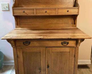 Rustic Antique Sideboard