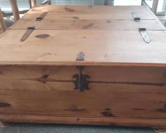 Rustic Pine Coffee Table