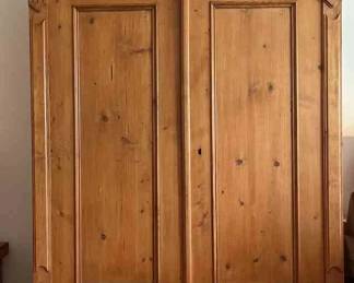 Rustic, Roomy Armoire