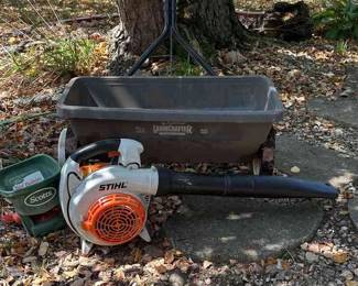 STIHL Gas Powered Leaf Blower And More