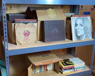 Vinyl Records Of All Sizes And Reel To Reels