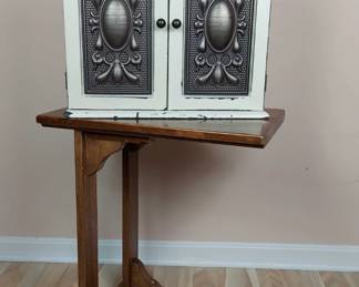 Wall Cabinet And Wooden Sofa Desk Table 