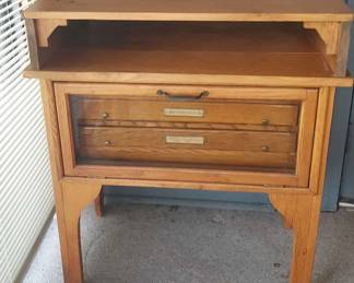 Warren Glass Front Cabinet 