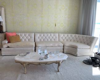 1970 sectional…in need of a redo, but could be fabulous