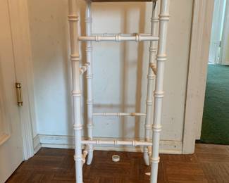 Faux Bamboo Plant Stand