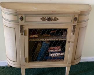French Provencal Demi cabinet